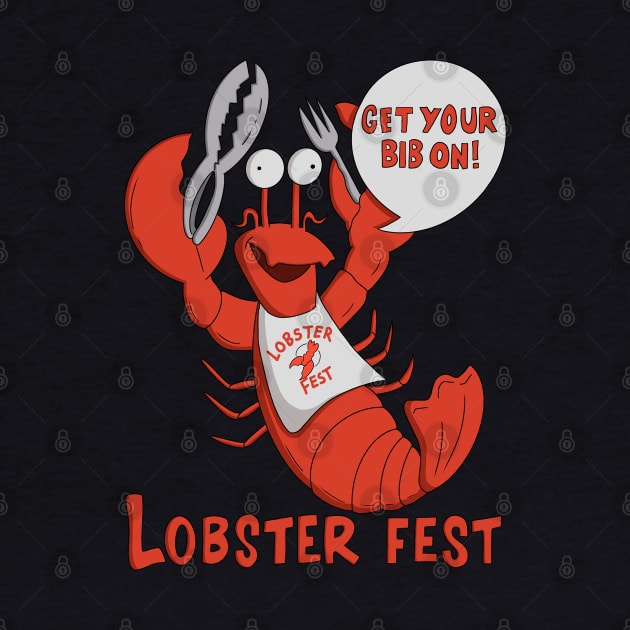 Burgers Lobster Fest by Tommymull Art 